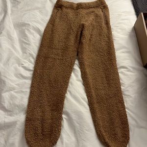Skims Cozy Drawstring Leggings - S/M Camel